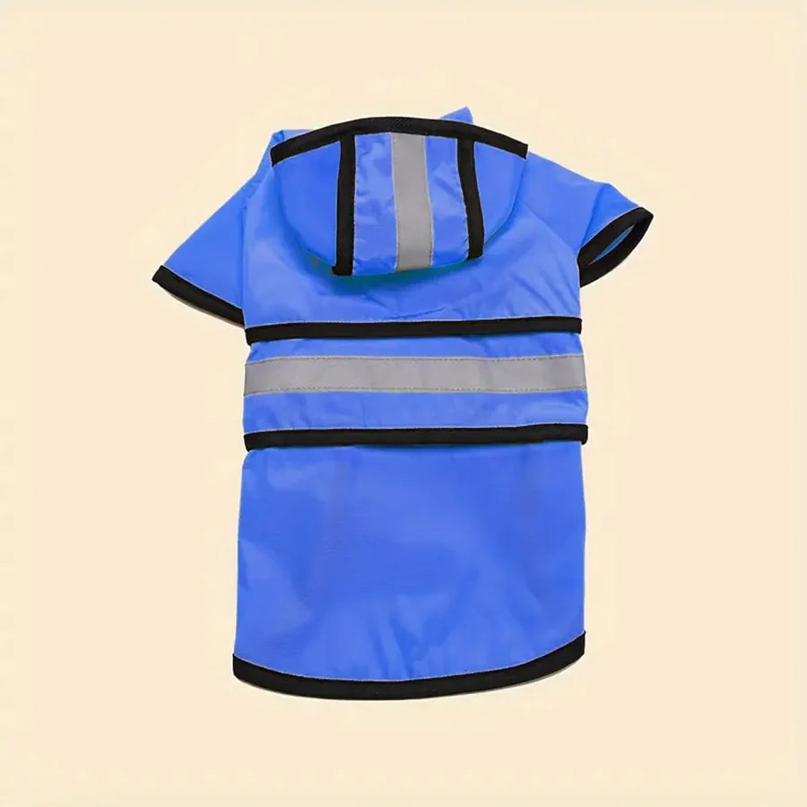 Waterproof Dog Raincoat – Adjustable Windproof Jacket for Small & Large Dogs (UK)
