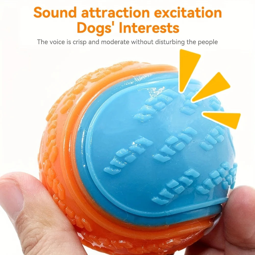 Durable Rubber Dog Ball – Tough Chew & Interactive Play Toy for Dogs