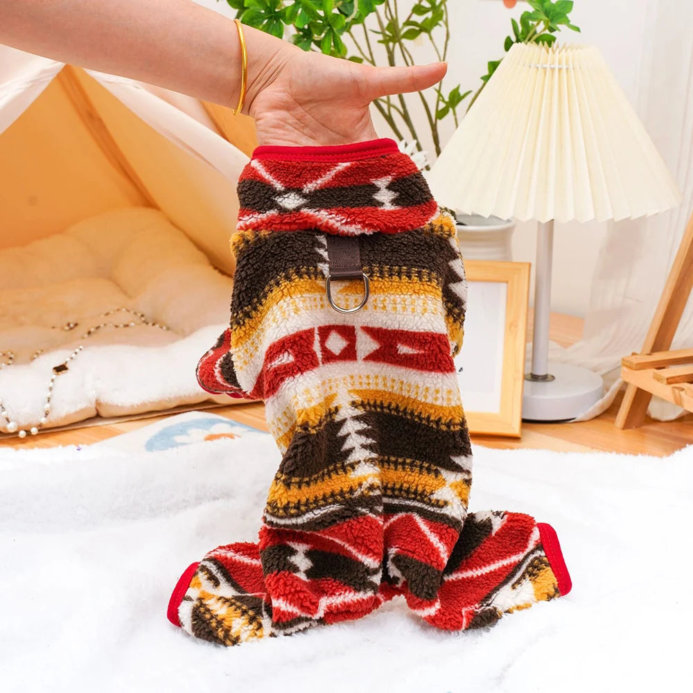 Christmas Dog Pyjamas – Festive Puppy Onesie