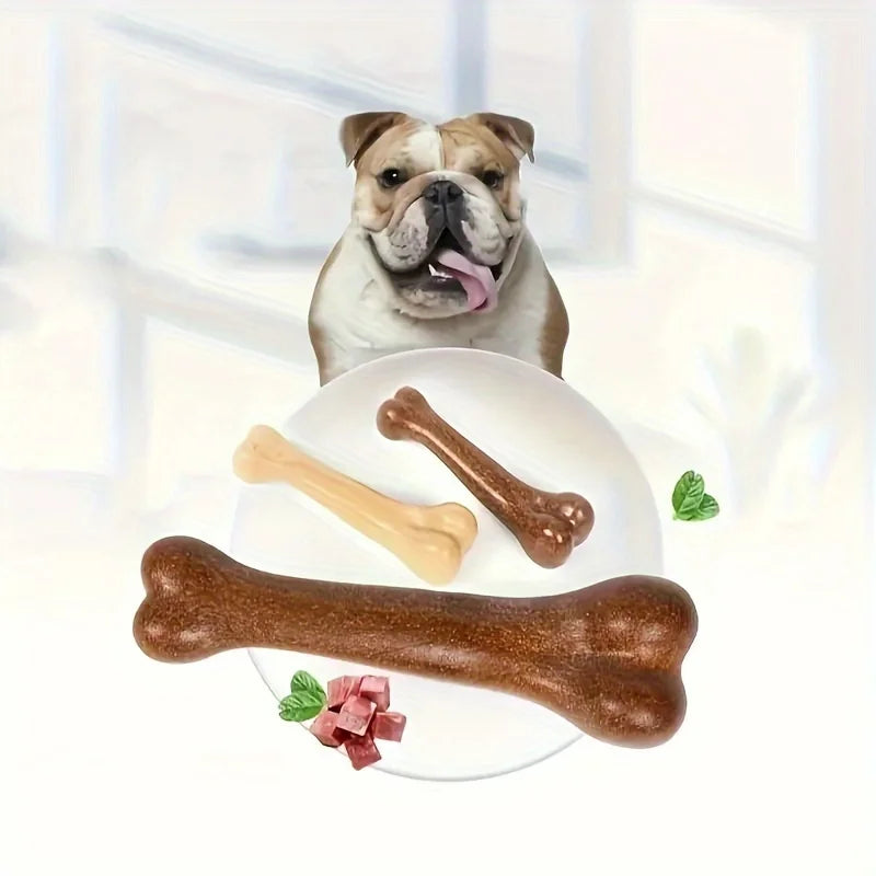 Beef Flavoured Dog Chew Bone – Durable Dental Toy for Chewing & Training