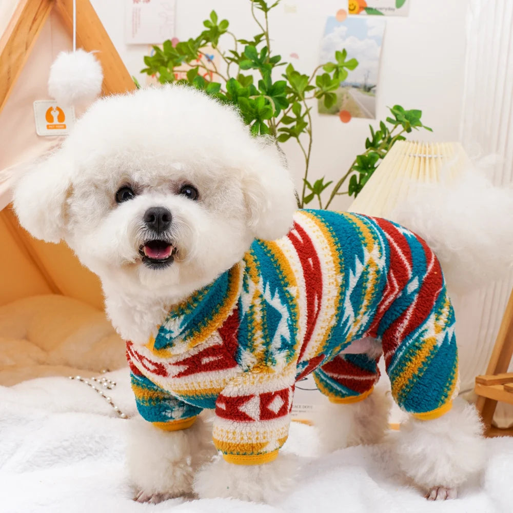 Christmas Dog Pyjamas – Festive Puppy Onesie