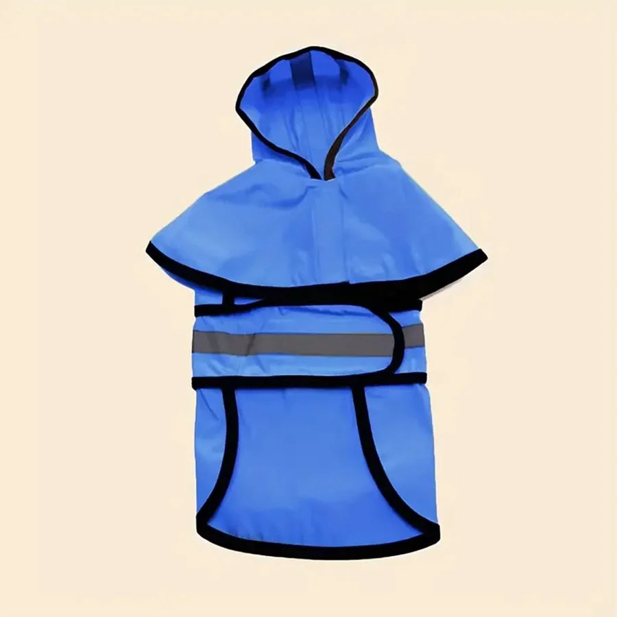 Waterproof Dog Raincoat – Adjustable Windproof Jacket for Small & Large Dogs (UK)