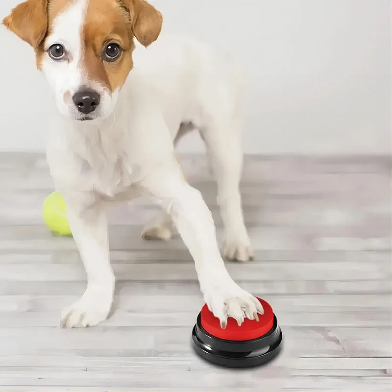 Recordable Dog Talking Button – Interactive Voice Training Toy for Dogs