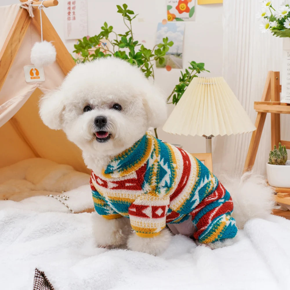 Christmas Dog Pyjamas – Festive Puppy Onesie