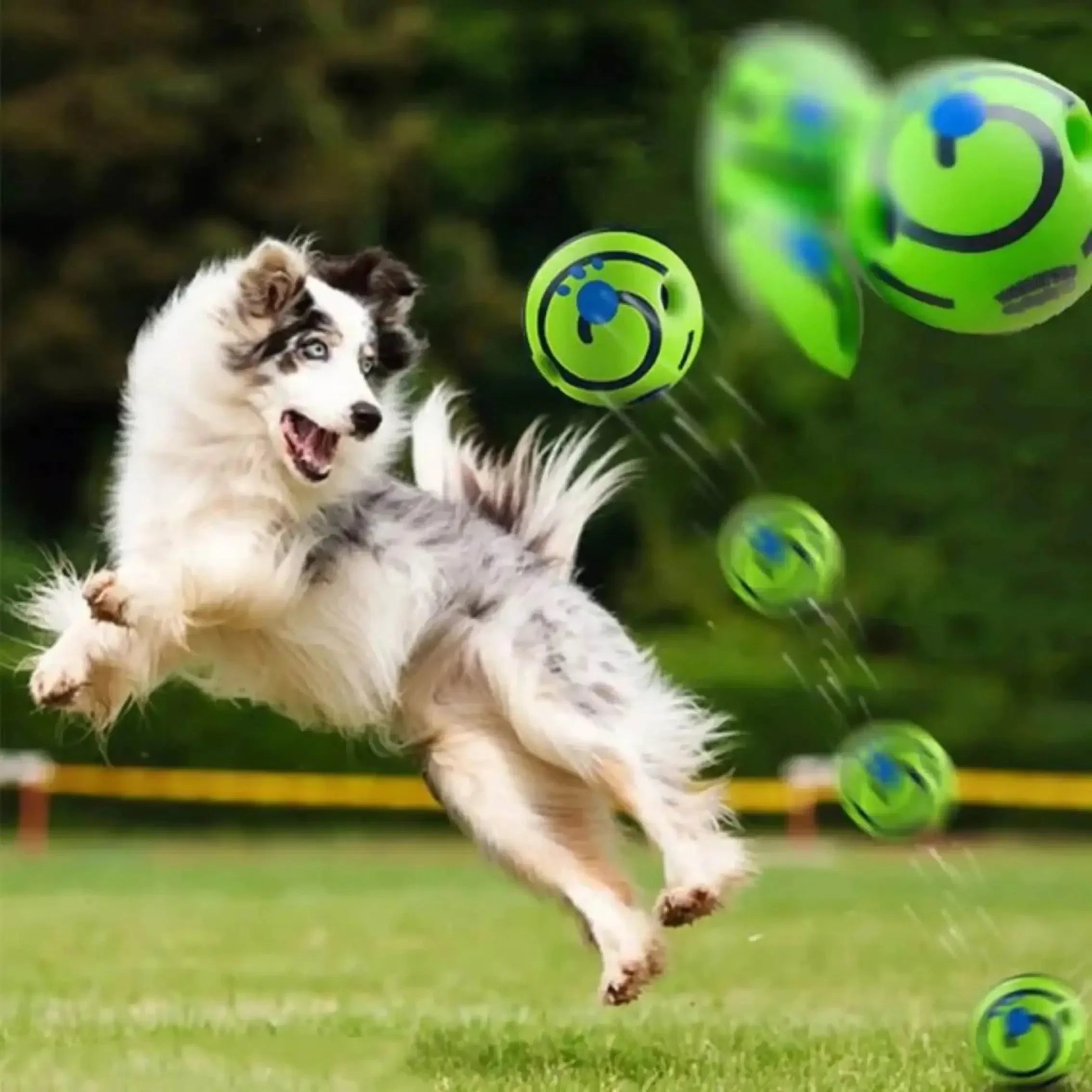 Interactive Giggle Dog Ball – No Battery Sound Toy for Mental Stimulation & Play