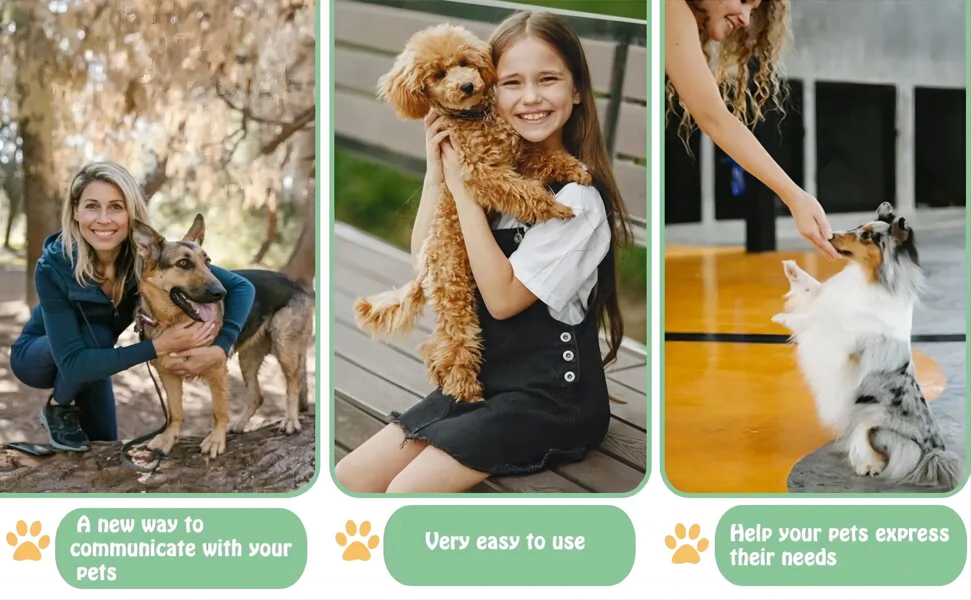 Recordable Dog Talking Button – Interactive Voice Training Toy for Dogs