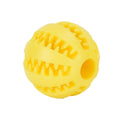 Treat Dispensing Dog Ball – Interactive Rubber Chew Toy for Boredom Relief