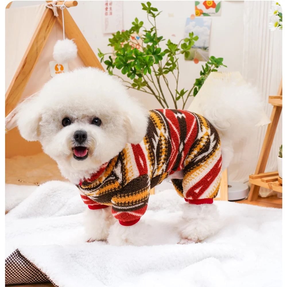 Christmas Dog Pyjamas – Festive Puppy Onesie