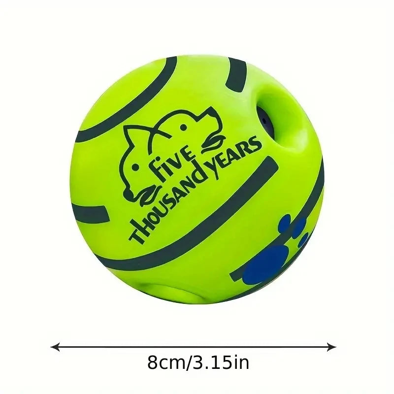 Interactive Giggle Dog Ball – No Battery Sound Toy for Mental Stimulation & Play