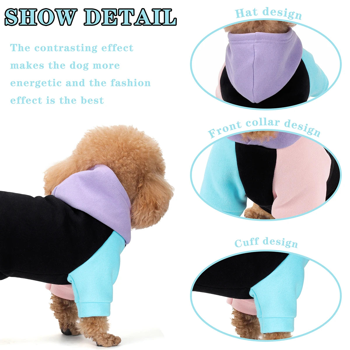 Premium Dog Hoodie – Soft Calming Pet Hoodie for Warmth & Everyday Comfort