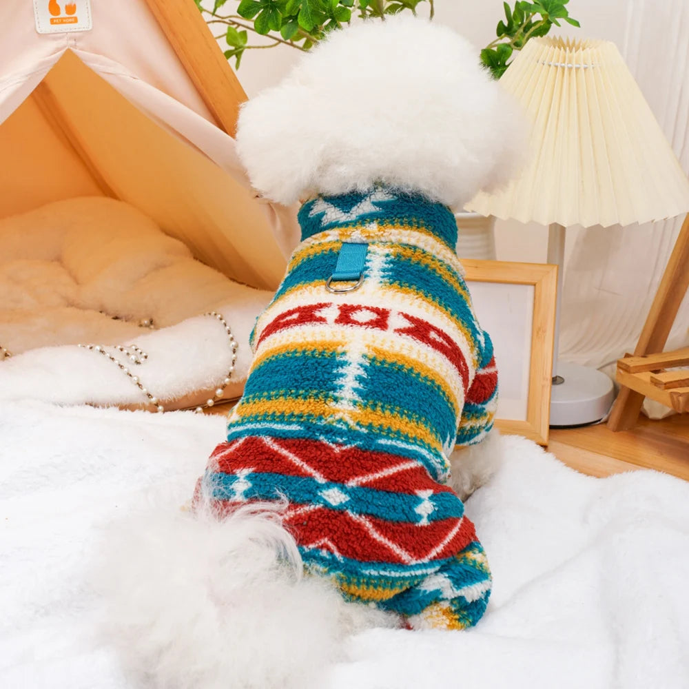 Christmas Dog Pyjamas – Festive Puppy Onesie