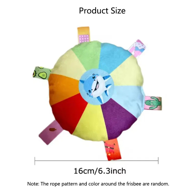 Squeaky Plush Dog Toy – Soft Cartoon Chew & Comfort Toy for Puppies and Small Dogs