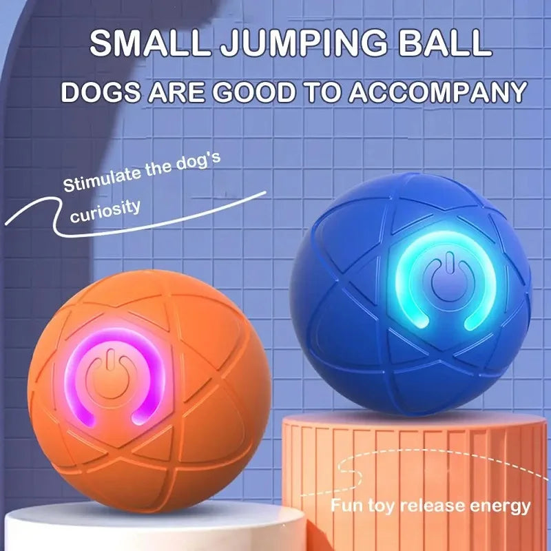 Interactive Rolling Dog Ball – Automatic Rechargeable Moving Toy for Boredom & Play