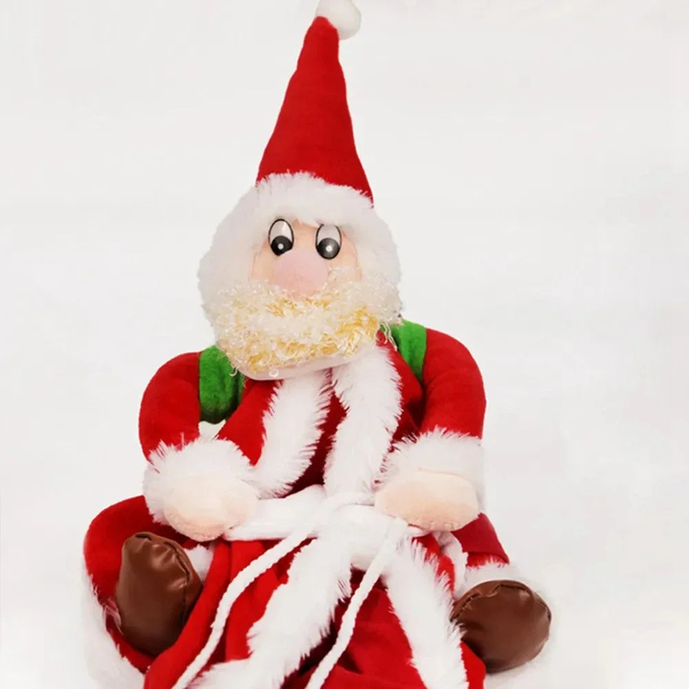Santa Riding Dog Costume – Funny Christmas Pet Outfit