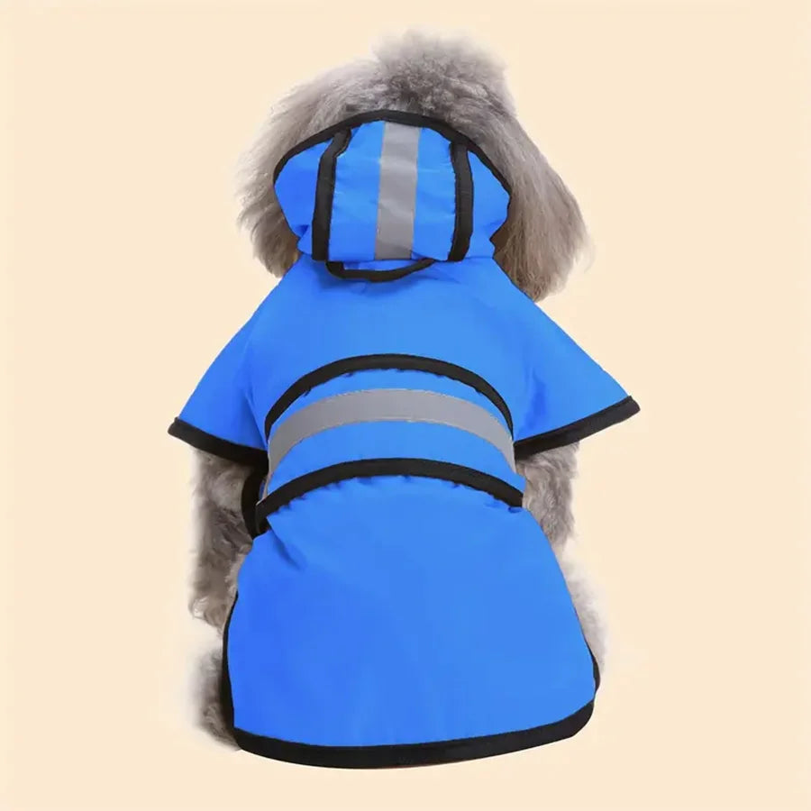 Waterproof Dog Raincoat – Adjustable Windproof Jacket for Small & Large Dogs (UK)