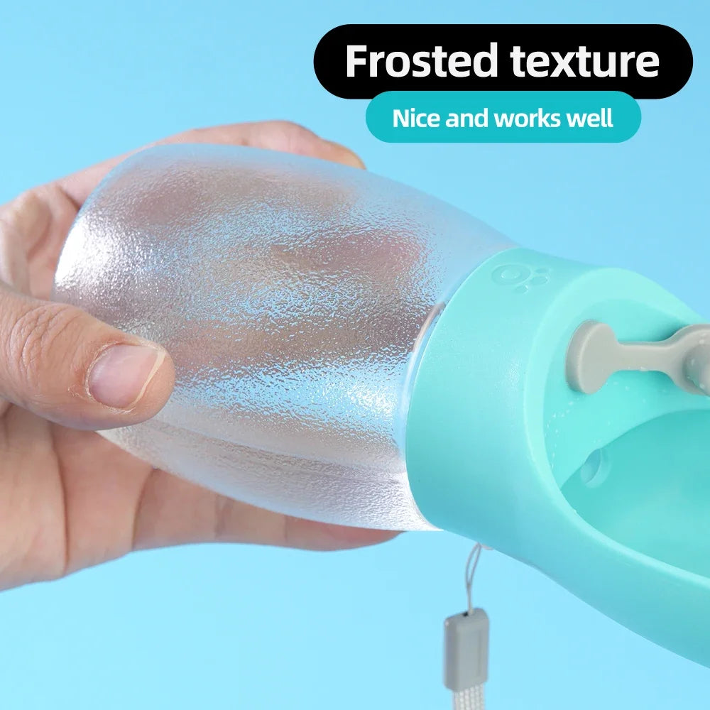 Portable Dog Water Bottle 300ml – Leakproof Travel Water Dispenser for Dogs & Cats