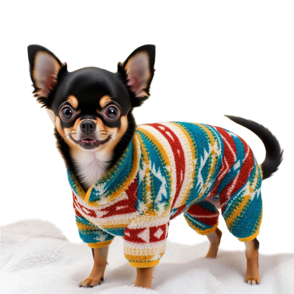 Christmas Dog Pyjamas – Festive Puppy Onesie
