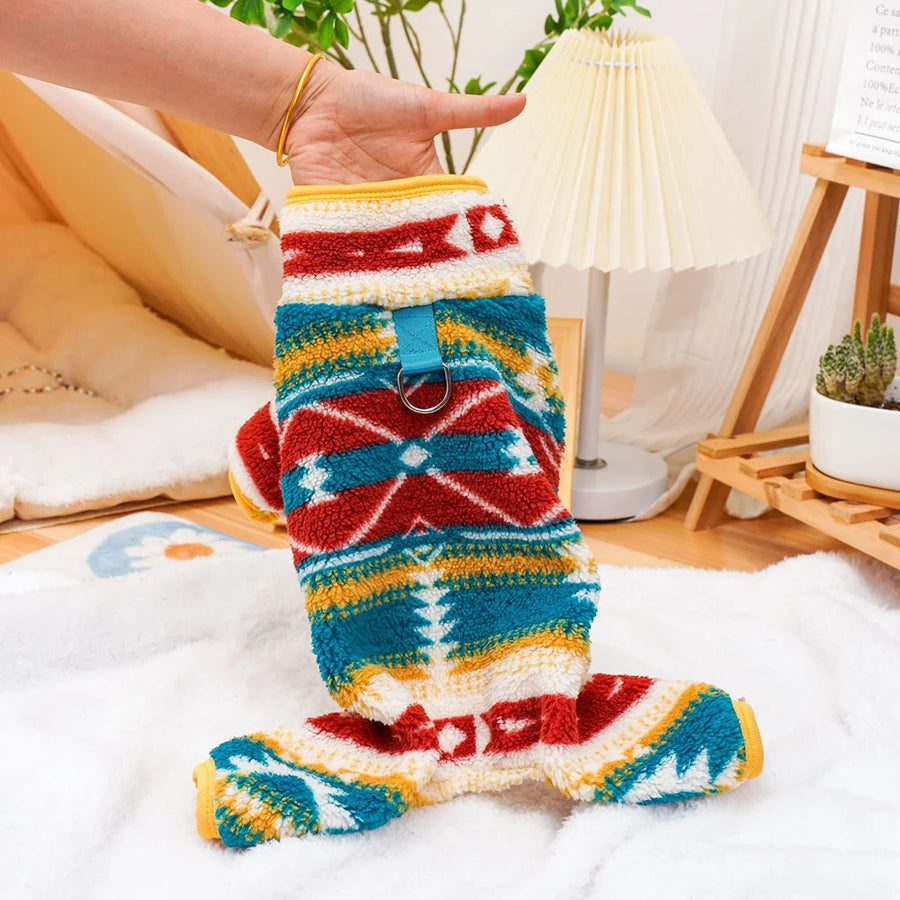 Christmas Dog Pyjamas – Festive Puppy Onesie