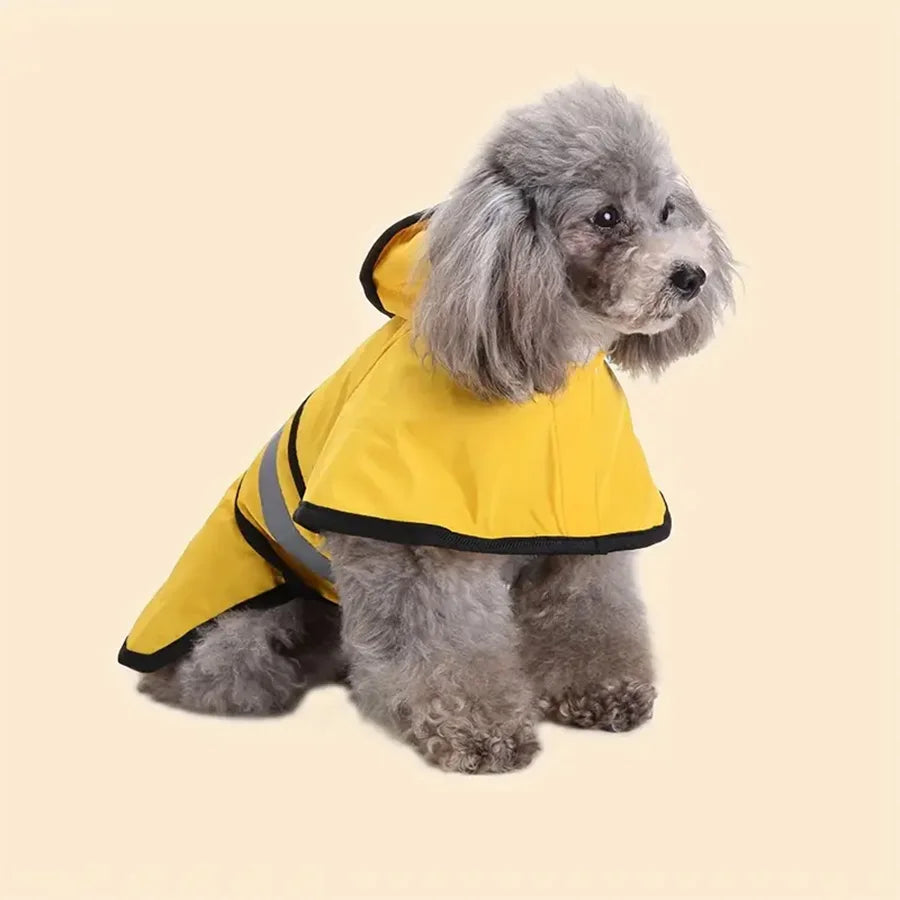 Waterproof Dog Raincoat – Adjustable Windproof Jacket for Small & Large Dogs (UK)