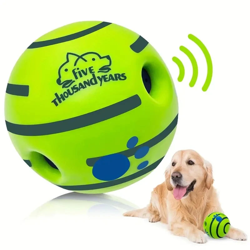 Interactive Giggle Dog Ball – No Battery Sound Toy for Mental Stimulation & Play