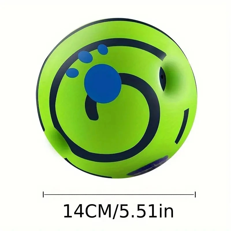 Interactive Giggle Dog Ball – No Battery Sound Toy for Mental Stimulation & Play