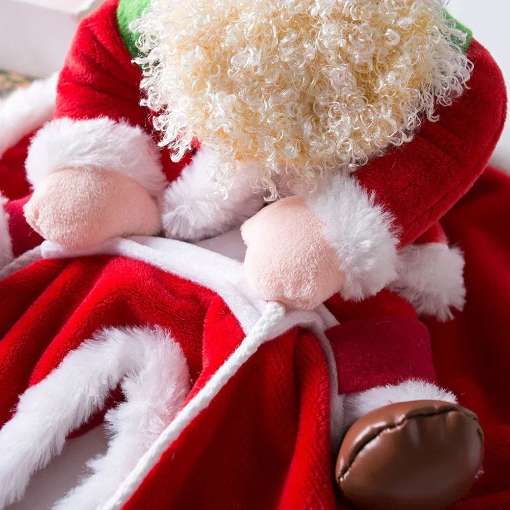 Santa Riding Dog Costume – Funny Christmas Pet Outfit