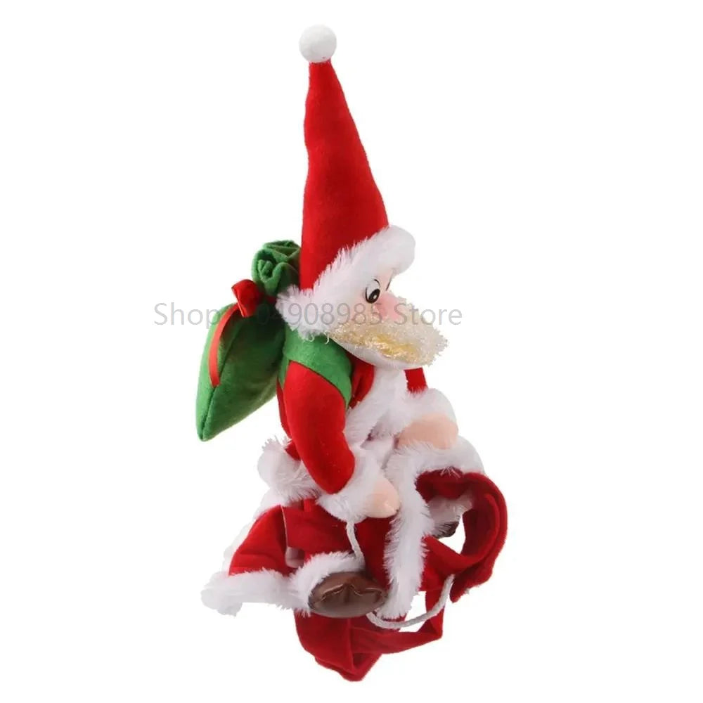 Santa Riding Dog Costume – Funny Christmas Pet Outfit