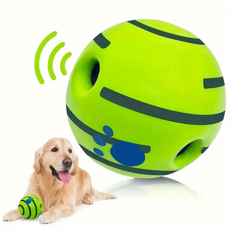 Interactive Giggle Dog Ball – No Battery Sound Toy for Mental Stimulation & Play