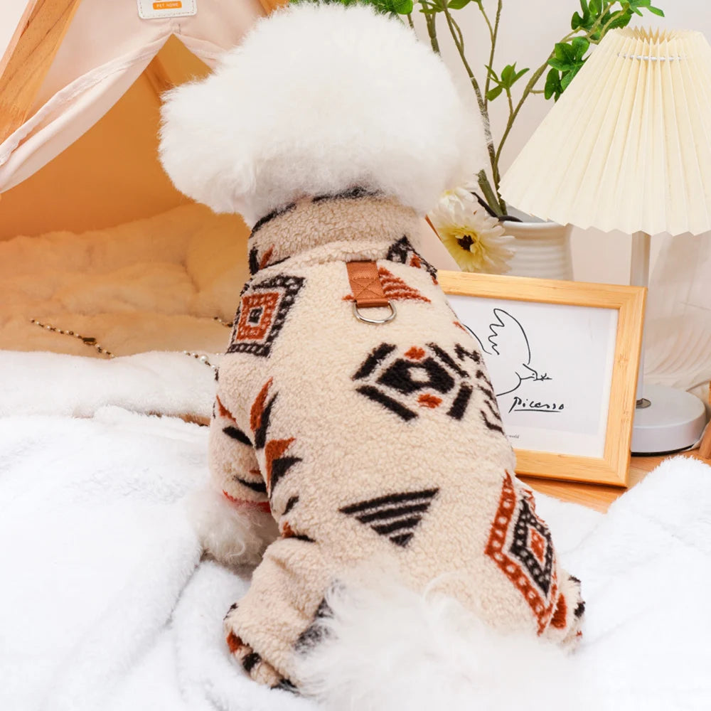 Christmas Dog Pyjamas – Festive Puppy Onesie